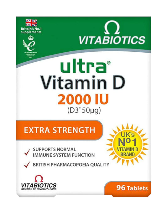Vitabiotics Ultra Vitamin D3 2000 IU