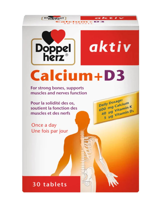 DoppelHerz Calcium Vitamin D3