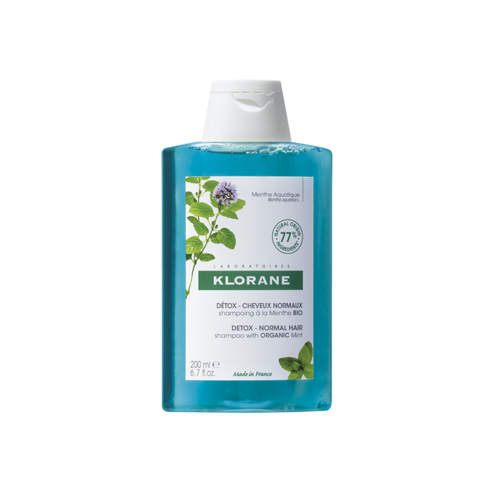 Klorane Shampooing Detox Menthe Aquatique 200 ml