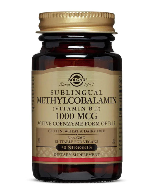 Solgar Methylcobalamin Vitamin B12 1000 MCG