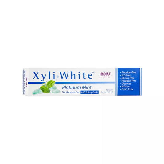 Now – XyliWhite Platinum Mint Toothpaste Gel with Baking Soda