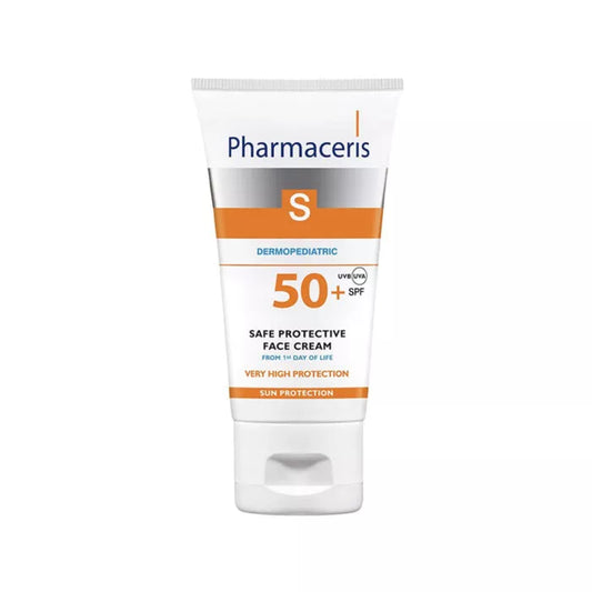Pharmaceris – Safe Protective Krem mbrojtës për fytyrën e bebes nga dita e parë e lindjes (SPF 50+)