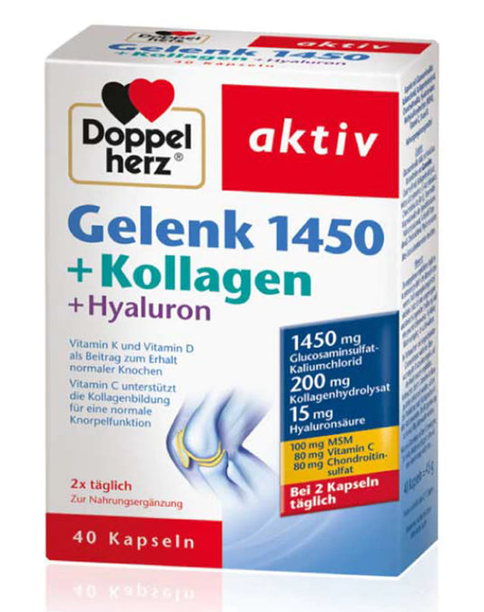 Doppel Herz Gelenk 1450 + Kollagen + Hyaluron