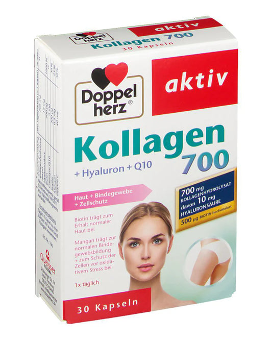 Doppel Herz Kollagen 700 + Hyaluron + Q10
