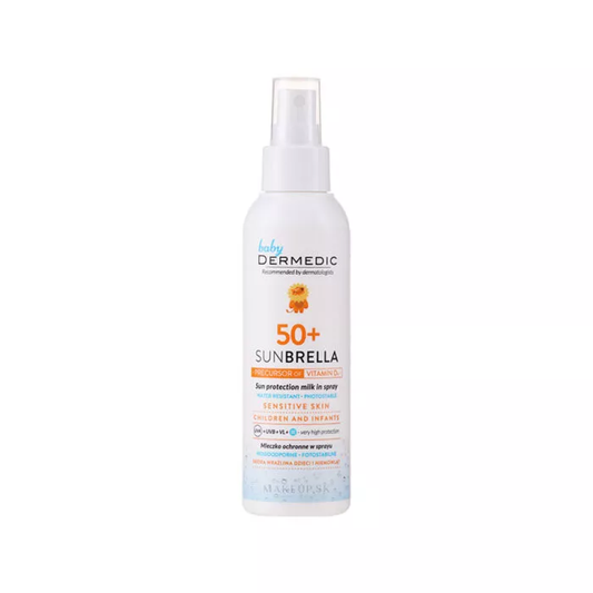 Dermedic – Sunbrella Baby spray mbrojtës ndaj diellit (SPF 50+)