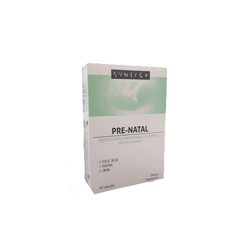 Synergy Pre-Natal Multivitamins and Minerals Complex For Pregnancy