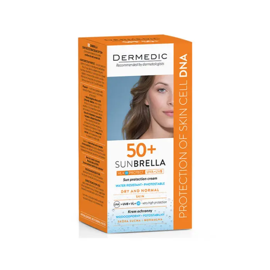 Dermedic – Sunbrella mbrojtës për lëkura normale – të thata (SPF 50+)