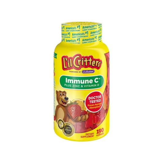 L’il Critters – Immune C (plus zinc & vitamin D)