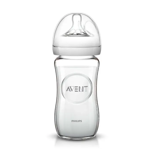 Avent – Shishe qelqi natyrale për bebe 1m+ (240ml)