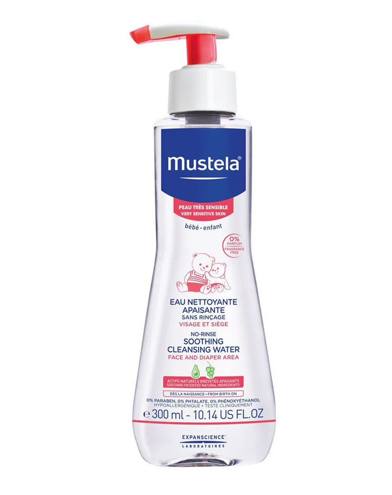 Mustela Eau Nettoyante Apaisante Sans Rincage