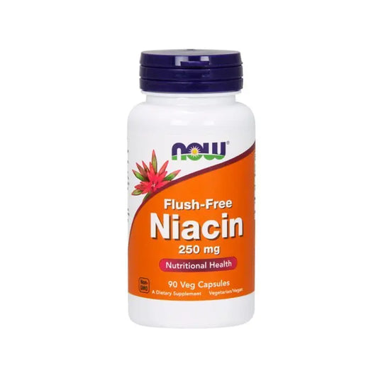 Now-Flush-Free Niacin 250 mg Veg Capsules