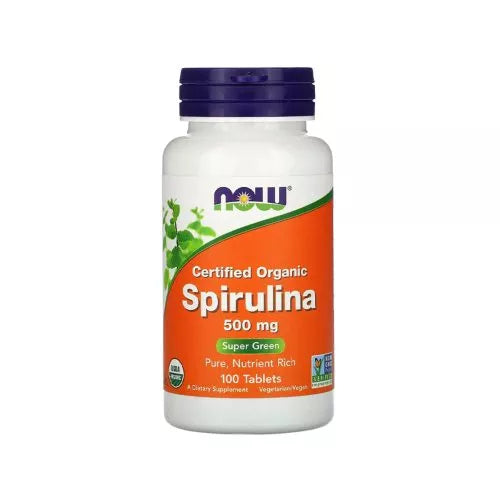 Now – Spirulina Organic 500mg