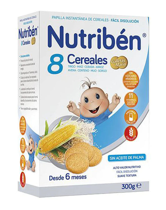 Nutriben 8 Biscuit Cereals 6 Months +