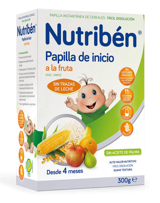 Nutribén Papilla de Inicio a La Fruta 4 Months +