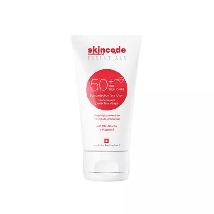 Skincode – Locion mbrojtës ndaj diellit për fytyrën (SPF 50+)